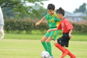 2019年7月21日に開催された県民共済カップ第17回キッズサッカー大会中越地区県央ブロック予選の様子