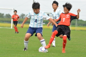 2019年9月1日に開催された第27回新潟県U-11サッカー大会中越地区県央ブロック予選の様子