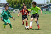 2021年6月26日・27日に開催された第5回パール金属カップ県央地区少年サッカー大会の様子