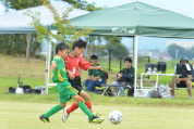 2019年7月21日に開催された県民共済カップ第17回キッズサッカー大会中越地区県央ブロック予選の様子