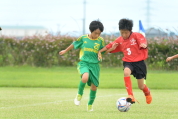 2019年7月21日に開催された県民共済カップ第17回キッズサッカー大会中越地区県央ブロック予選の様子