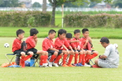 2019年7月21日に開催された県民共済カップ第17回キッズサッカー大会中越地区県央ブロック予選の様子