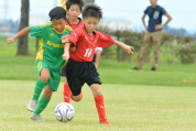 2019年7月21日に開催された県民共済カップ第17回キッズサッカー大会中越地区県央ブロック予選の様子