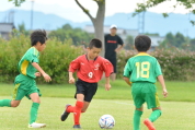 2019年7月21日に開催された県民共済カップ第17回キッズサッカー大会中越地区県央ブロック予選の様子