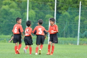 2019年6月29日に開催された第4回パール金属カップ県央地区少年サッカー大会の様子