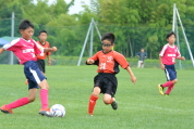 2019年6月29日に開催された第4回パール金属カップ県央地区少年サッカー大会の様子