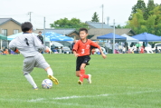 2019年6月29日に開催された第4回パール金属カップ県央地区少年サッカー大会の様子