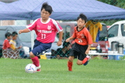 2019年6月29日に開催された第4回パール金属カップ県央地区少年サッカー大会の様子