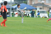 2019年6月29日に開催された第4回パール金属カップ県央地区少年サッカー大会の様子