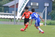 2019年6月29日に開催された第4回パール金属カップ県央地区少年サッカー大会の様子