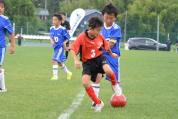 2019年6月29日に開催された第4回パール金属カップ県央地区少年サッカー大会の様子