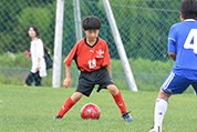 2019年6月29日に開催された第4回パール金属カップ県央地区少年サッカー大会の様子