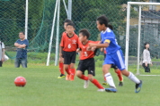 2019年6月29日に開催された第4回パール金属カップ県央地区少年サッカー大会の様子