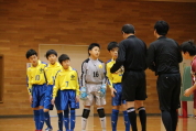 2019年12月15日に開催された第27回東北電力杯新潟県少年フットサル大会県央ブロック予選2次リーグの様子