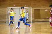 2019年12月15日に開催された第27回東北電力杯新潟県少年フットサル大会県央ブロック予選2次リーグの様子