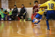 2019年12月15日に開催された第27回東北電力杯新潟県少年フットサル大会県央ブロック予選2次リーグの様子