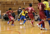 2019年12月15日に開催された第27回東北電力杯新潟県少年フットサル大会県央ブロック予選2次リーグの様子