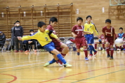 2019年12月15日に開催された第27回東北電力杯新潟県少年フットサル大会県央ブロック予選2次リーグの様子