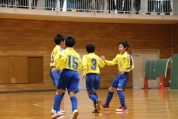 2019年12月15日に開催された第27回東北電力杯新潟県少年フットサル大会県央ブロック予選2次リーグの様子