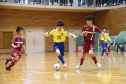 2019年12月15日に開催された第27回東北電力杯新潟県少年フットサル大会県央ブロック予選2次リーグの様子