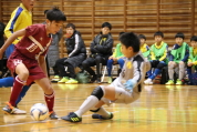 2019年12月15日に開催された第27回東北電力杯新潟県少年フットサル大会県央ブロック予選2次リーグの様子