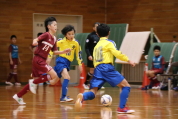 2019年12月15日に開催された第27回東北電力杯新潟県少年フットサル大会県央ブロック予選2次リーグの様子