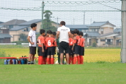 2019年9月1日に開催された第27回新潟県U-11サッカー大会中越地区県央ブロック予選の様子