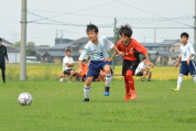 2019年9月1日に開催された第27回新潟県U-11サッカー大会中越地区県央ブロック予選の様子