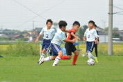 2019年9月1日に開催された第27回新潟県U-11サッカー大会中越地区県央ブロック予選の様子