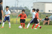 2019年9月1日に開催された第27回新潟県U-11サッカー大会中越地区県央ブロック予選の様子