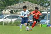 2019年9月1日に開催された第27回新潟県U-11サッカー大会中越地区県央ブロック予選の様子