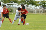 2020年7月24日に開催された第18回U-10キッズサッカー大会中越地区県央ブロック予選の様子