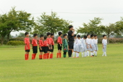 2020年7月24日に開催された第18回U-10キッズサッカー大会中越地区県央ブロック予選の様子