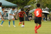 2020年8月29日に開催された第28回新潟県U-11サッカー大会中越地区県央ブロック予選の様子