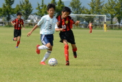 2020年8月29日に開催された第28回新潟県U-11サッカー大会中越地区県央ブロック予選の様子