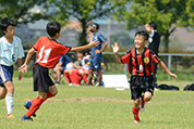 2020年8月29日に開催された第28回新潟県U-11サッカー大会中越地区県央ブロック予選の様子