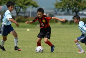 2020年8月29日に開催された第28回新潟県U-11サッカー大会中越地区県央ブロック予選の様子