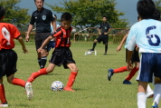 2020年8月29日に開催された第28回新潟県U-11サッカー大会中越地区県央ブロック予選の様子