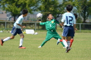 2020年8月29日に開催された第28回新潟県U-11サッカー大会中越地区県央ブロック予選の様子