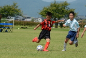 2020年8月29日に開催された第28回新潟県U-11サッカー大会中越地区県央ブロック予選の様子