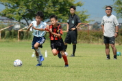 2020年8月29日に開催された第28回新潟県U-11サッカー大会中越地区県央ブロック予選の様子