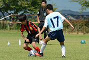 2020年8月29日に開催された第28回新潟県U-11サッカー大会中越地区県央ブロック予選の様子