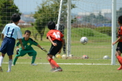 2020年8月29日に開催された第28回新潟県U-11サッカー大会中越地区県央ブロック予選の様子