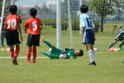 2020年8月29日に開催された第28回新潟県U-11サッカー大会中越地区県央ブロック予選の様子