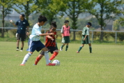 2020年8月29日に開催された第28回新潟県U-11サッカー大会中越地区県央ブロック予選の様子