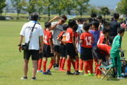 2020年8月29日に開催された第28回新潟県U-11サッカー大会中越地区県央ブロック予選の様子