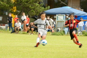 2020年9月13日に開催された第44回全日本U-12サッカー選手権県央予選の様子