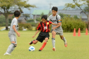 2020年9月13日に開催された第44回全日本U-12サッカー選手権県央予選の様子