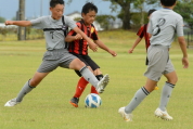 2020年9月13日に開催された第44回全日本U-12サッカー選手権県央予選の様子