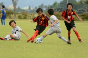 2020年9月13日に開催された第44回全日本U-12サッカー選手権県央予選の様子